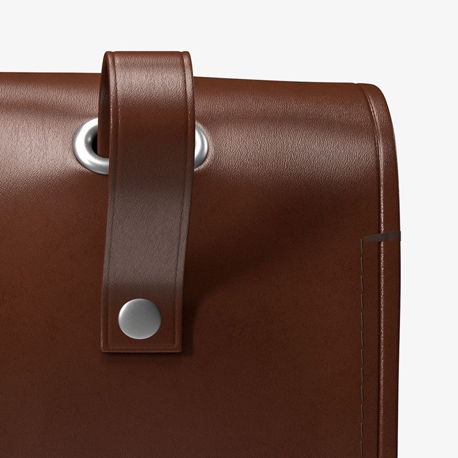 กระเป๋าหนังใต้อาน Brooks England Challenge สีน้ำตาล ขนาด 0.5 ลิตร เข้าชุดกับเบาะ Brooks B17