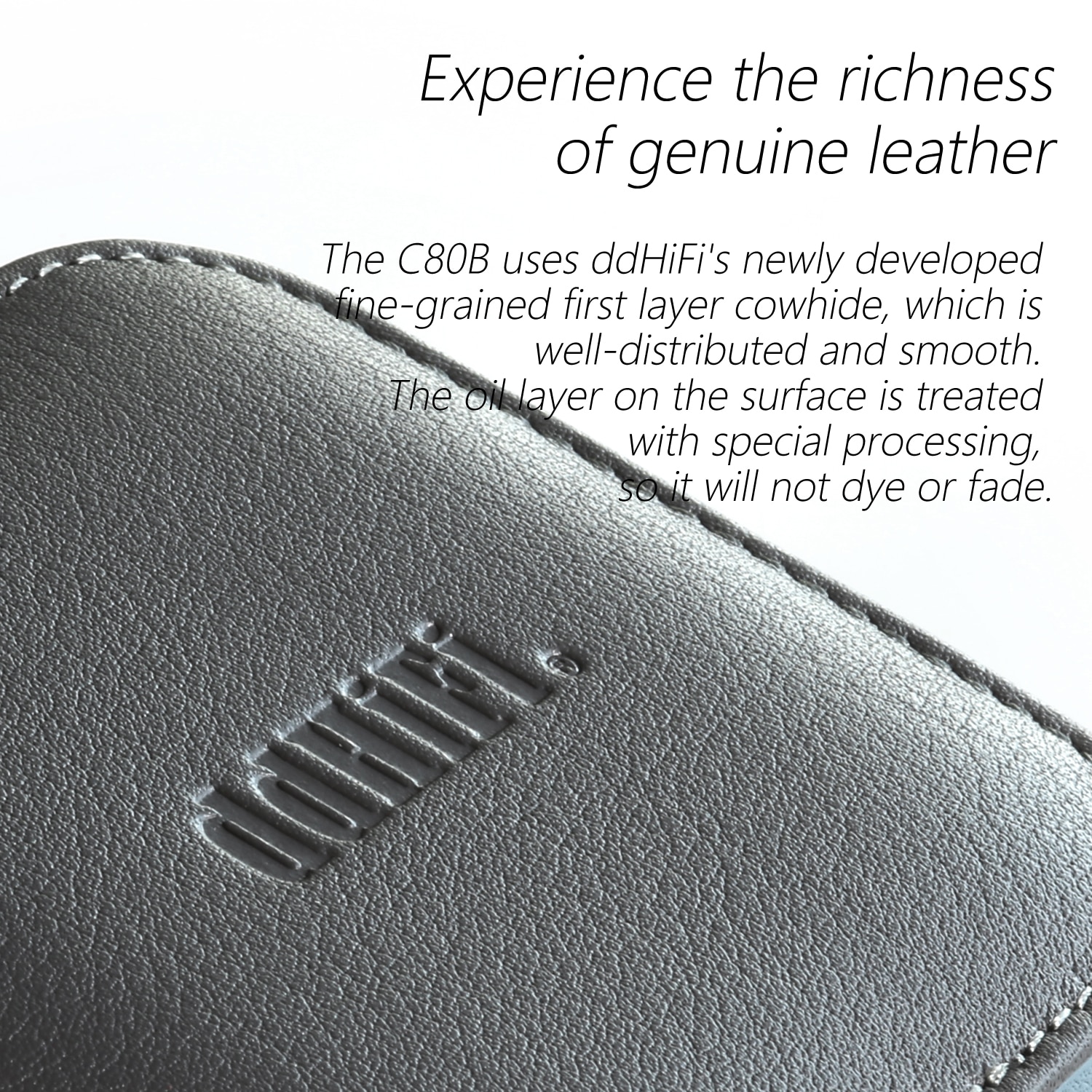 ขาย DD C80B เคสเก็บหูฟังทำจากหนังแท้