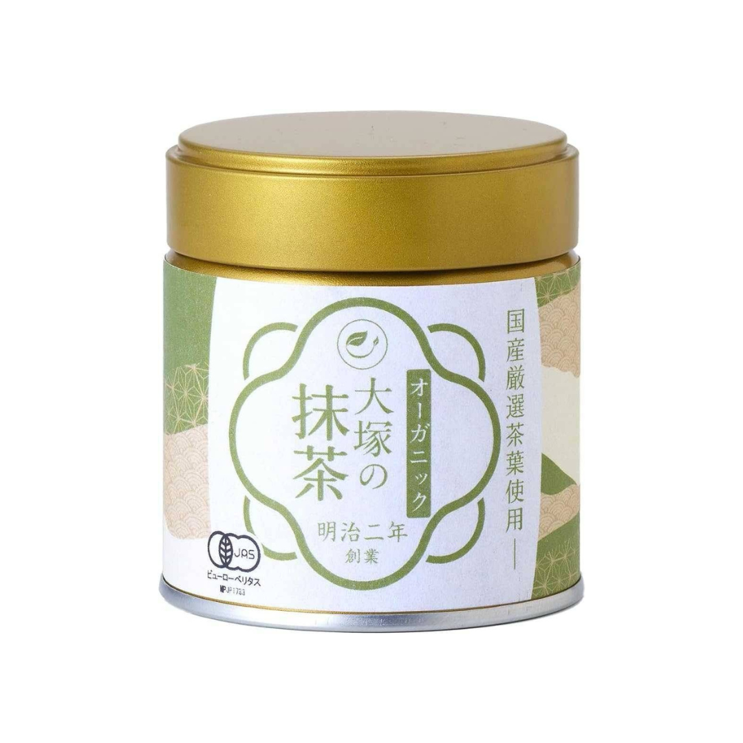 Otsuka มัทฉะออร์แกนิค 100% จากโรงคั่วชาเก่าแก่กว่า 150 ปี (made in Japan) 30 g.