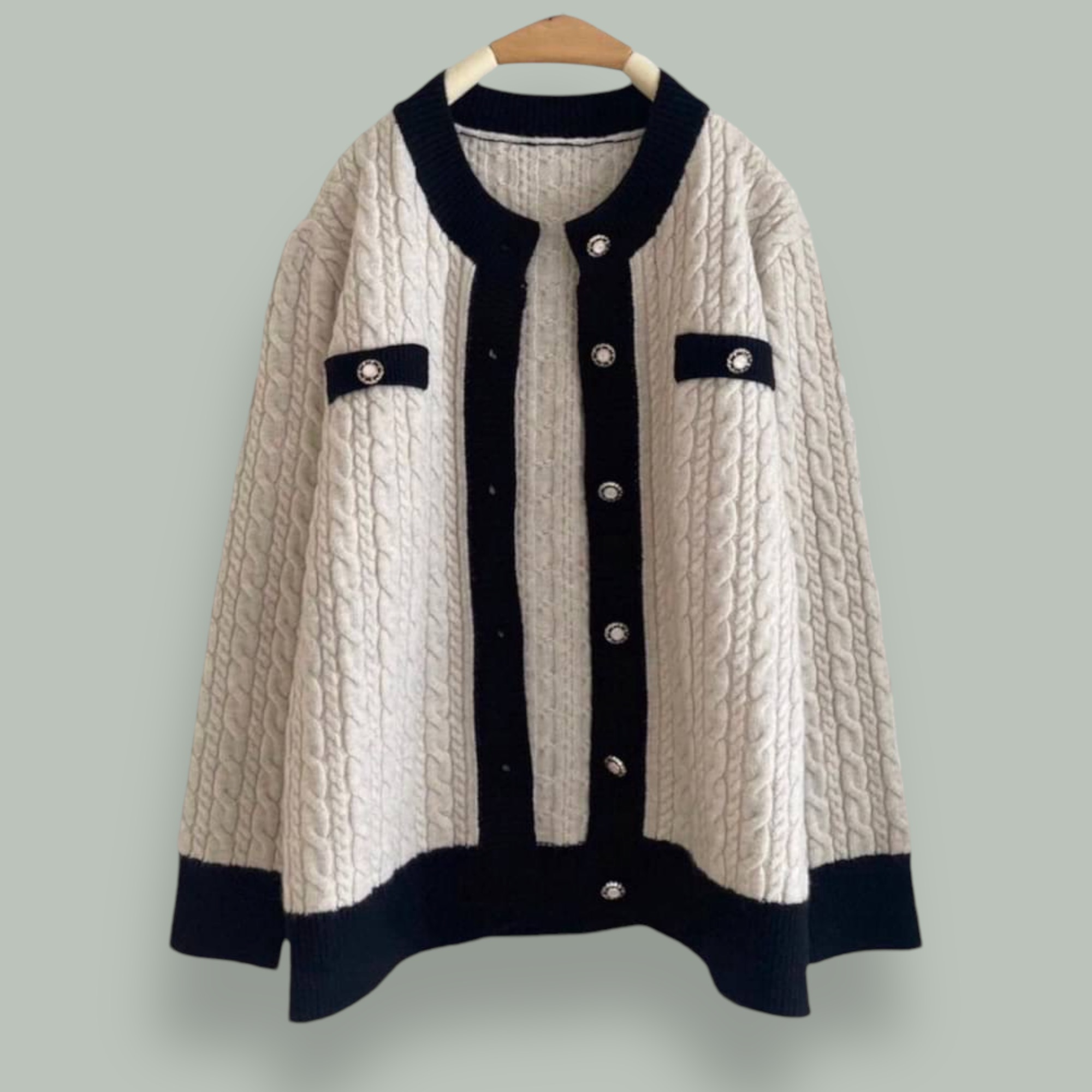เสื้อคลุมไหมพรมนุ่ม