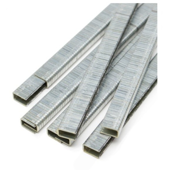 ตะปูลม, ตะปูยิงไม้ (ขาคู่) J-413 (ยาว1.3cm.) Pn.KT-Z022-0080 ##
