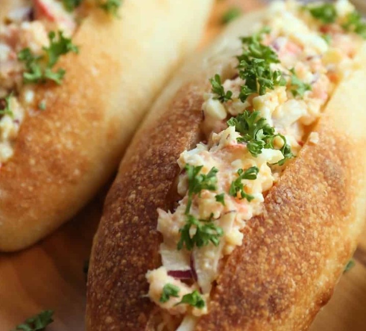 เนื้อปูซูไวจากฮอกไกโด เนื้อปูหิมะญี่ปุ่นแท้ Snowcrab 100% 紅ずわいがに フレーク缶 ขนาด 100 กรัม