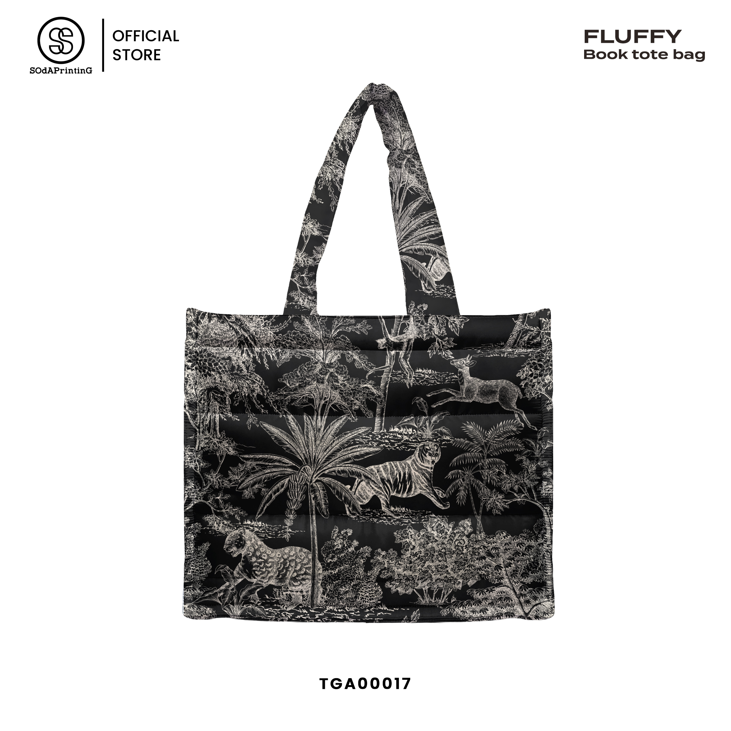กระเป๋า Fluffy Book Tote Bags Forest Collection รหัส TGA00011-TGA00020 #FluffyBookToteBag