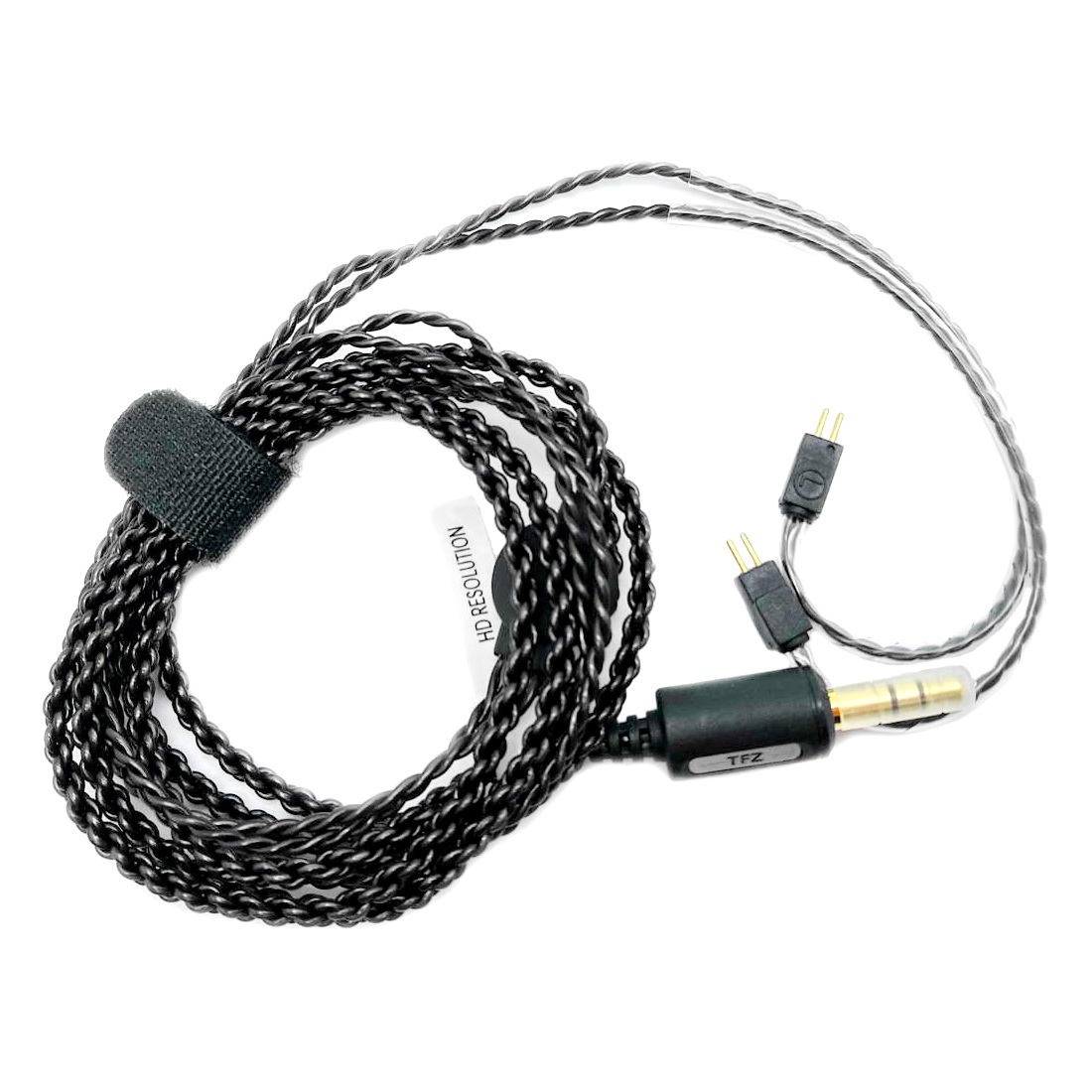 ขาย TFZ สายเปลี่ยนหูฟังชุบเงินถัก เพิ่มคุณภาพเสียง สำหรับหูฟัง TFZ