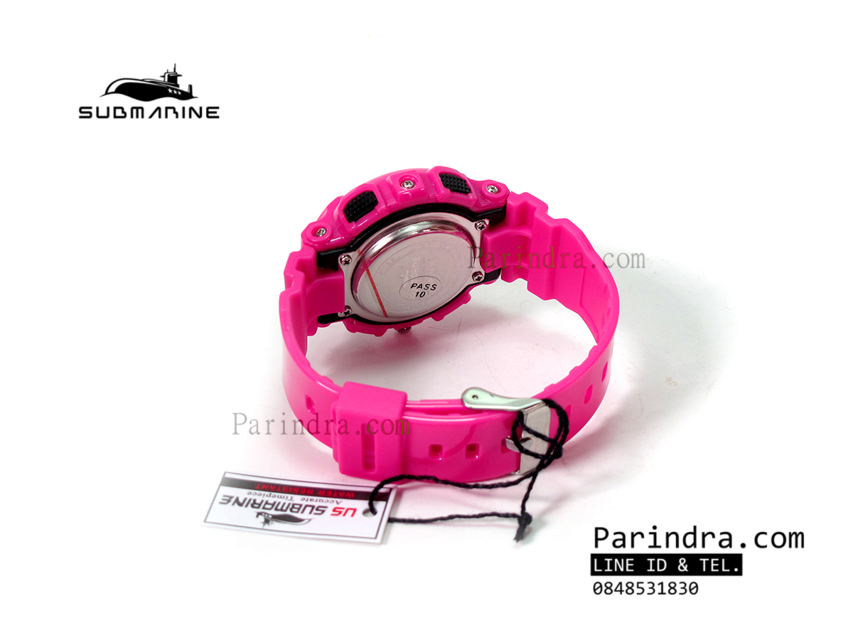 นาฬิกา US submarine Adventure Protector รุ่น TP3163L สีชมพูบานเย็น