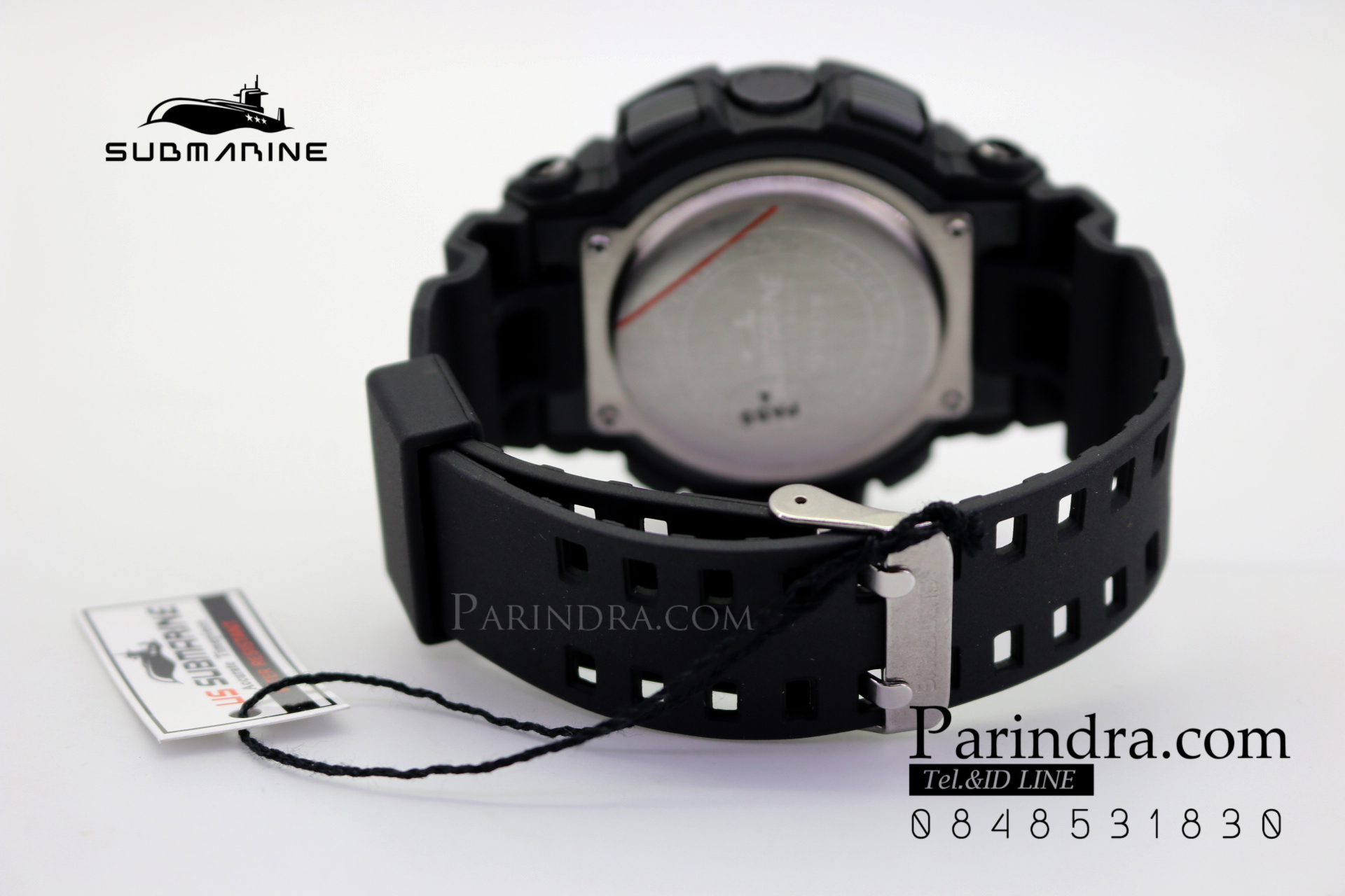 นาฬิกาข้อมือ US submarine Protector รุ่น TP3183M สีดำตัดเทา