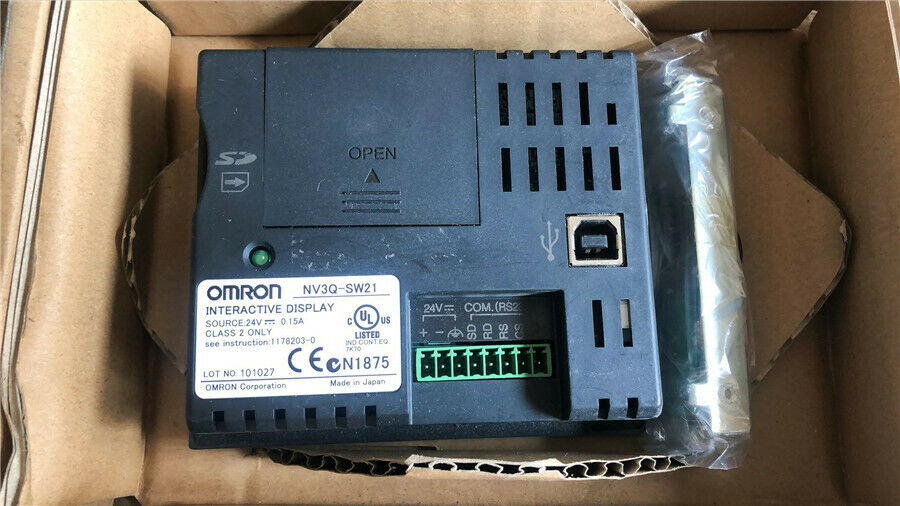 LCD TOUCH SCREEN " OMRON " รุ่น NV3Q-SW21