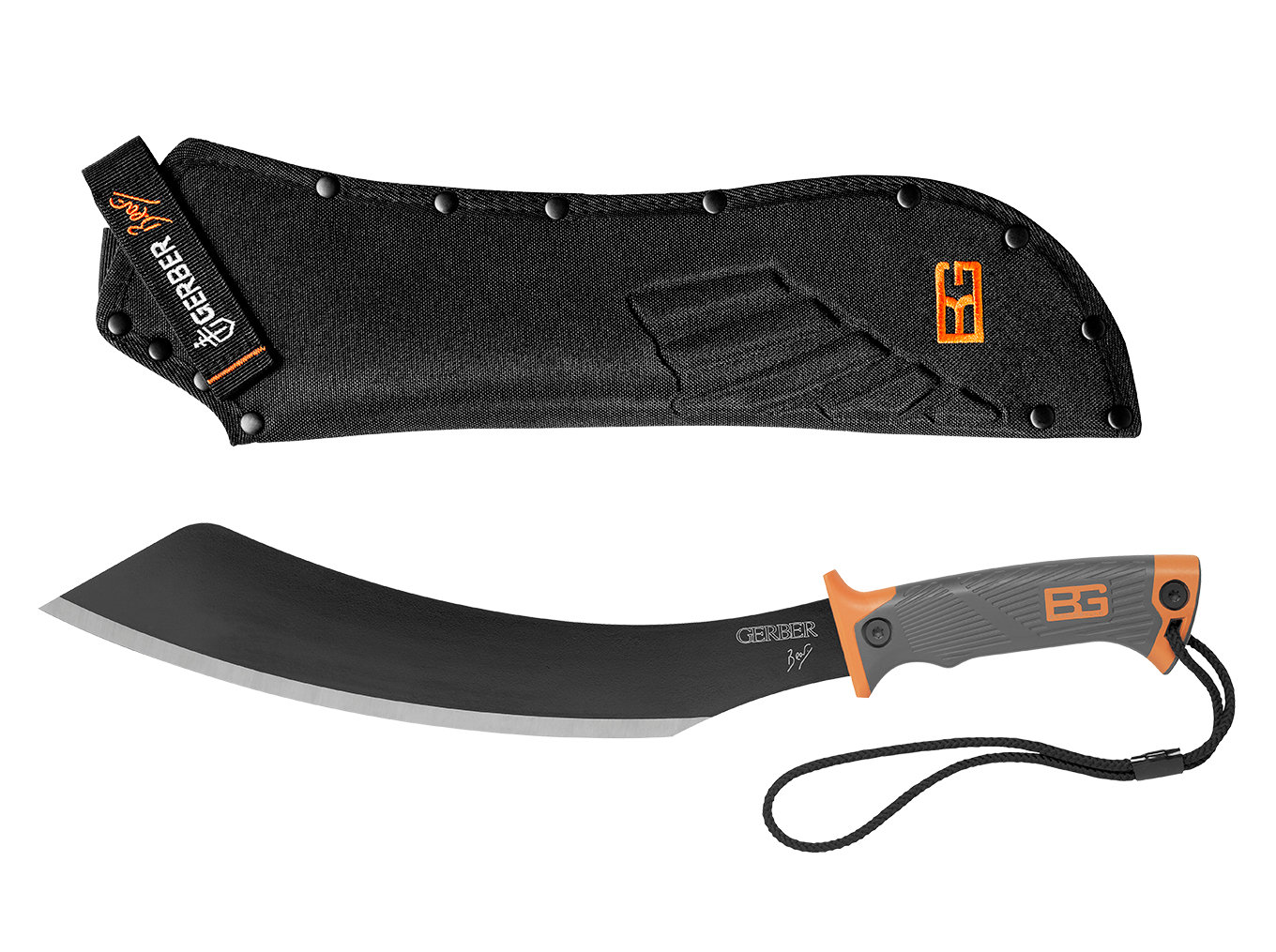 มีดใบตาย มาเชเต้ 19.5 นิ้ว GERBER BEAR GRYLLS PARANG, NYLON SHEATH (ของแท้)