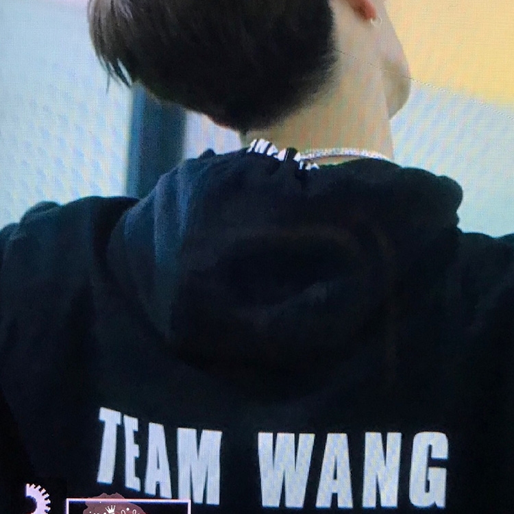 เสื้อฮู้ด (Hoodie) TEAM WANG แบบ Jackson (fanmade)