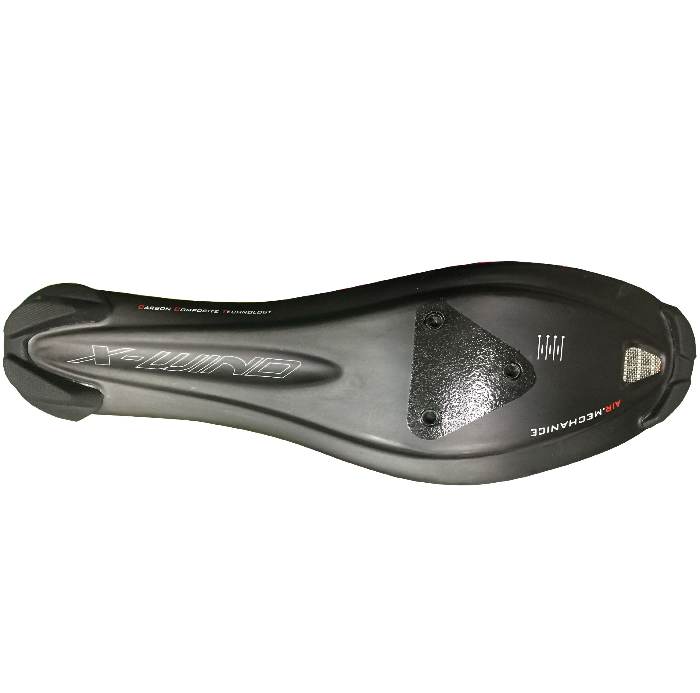 รองเท้า X-WIND K-PRO EXPERT K-pro Road shoes หน้ากว้าง มีสีเขียวนีออนและดำ Radium, Size 41, 42, 43, 44