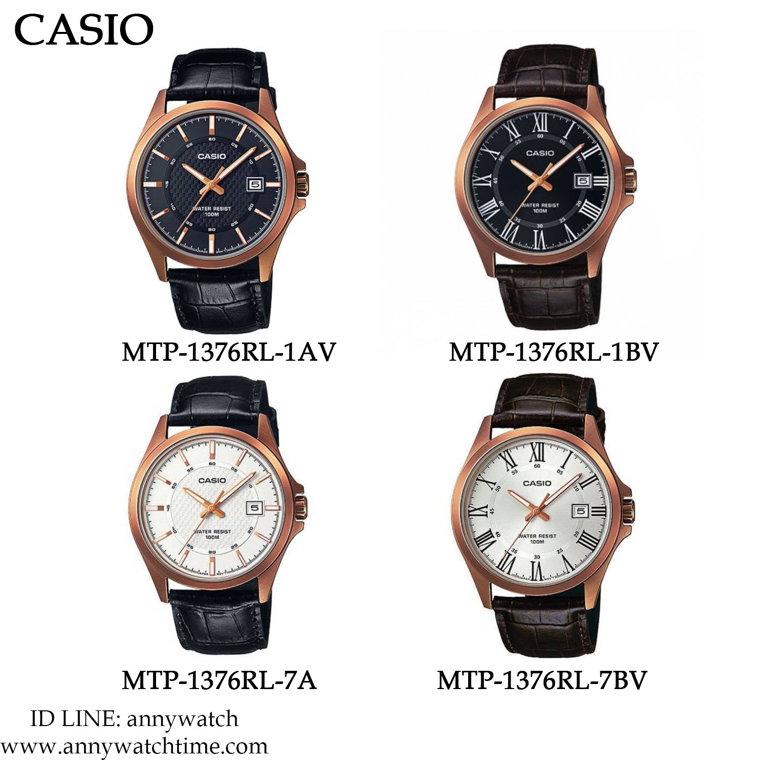 CASIO MTP-1376RL-7A
