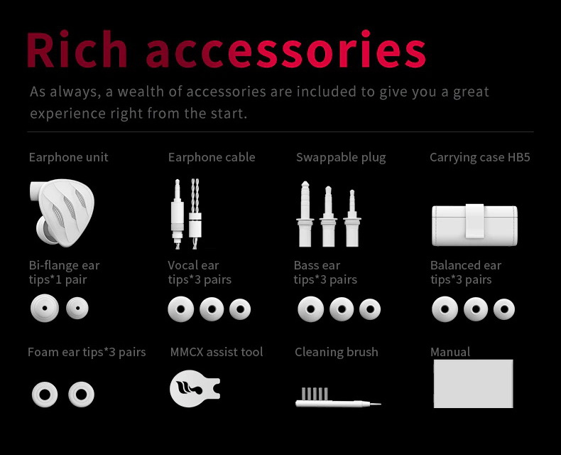 ขาย FiiO FH5S PRO หูฟัง 4 ไดรเวอร์ 2DD+2BA ประกันศูนย์ไทย