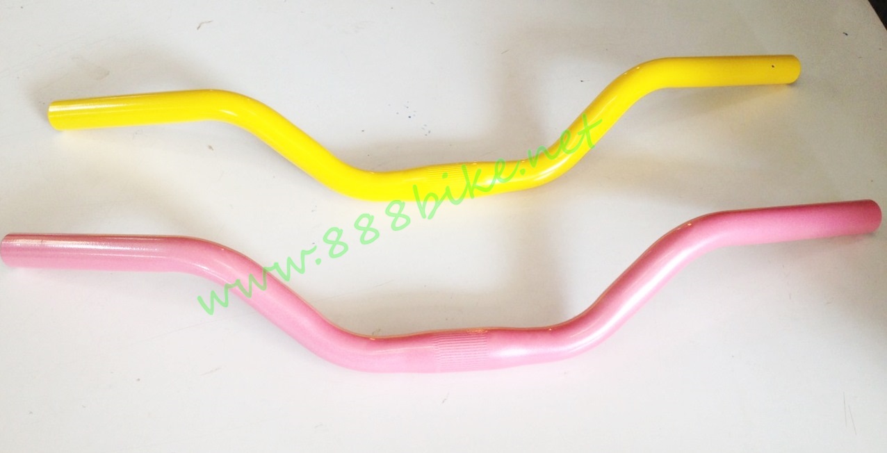 แฮนด์จักรยาน 3นิ้ว อลูมิเนียมแบบยก ขนาด 25.4mmx560mm