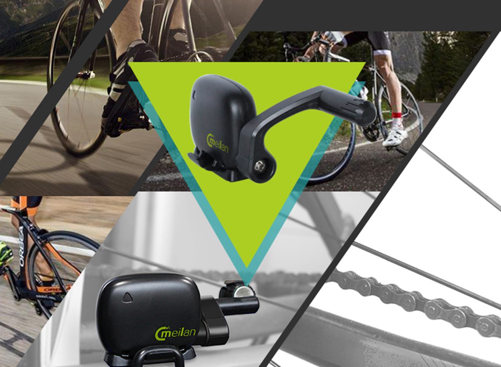 Meilan C3 เซนเซอร์ความเร็ว สำหรับไมล์จักรยานไร้สาย/ เซนเซอร์วัดรอบขา Cadence Sensor, กันน้ำ IPX5