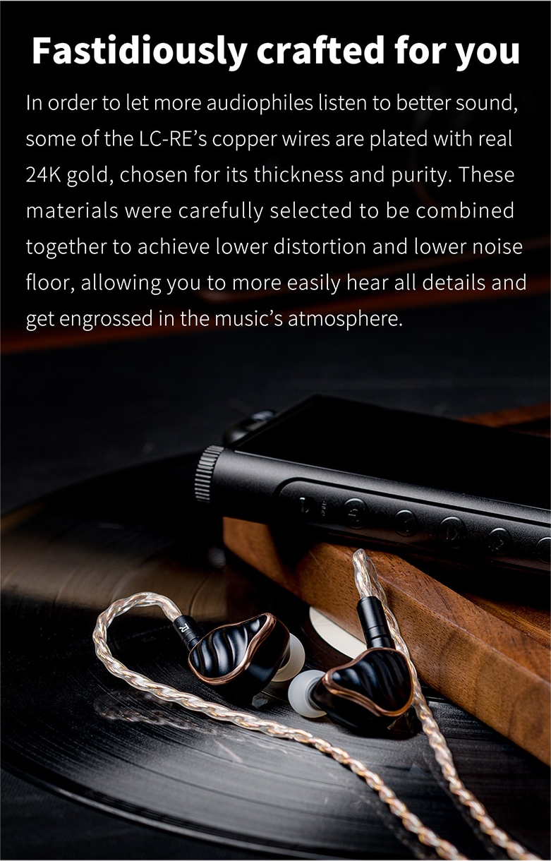 ขาย FiiO LC-RE สายหูฟังระดับ Hi-End ถัก 240 เส้น 4 แกน แบบ Litz Type 2 เปลี่ยนหัวแจ็คได้ 3 รูปแบบ