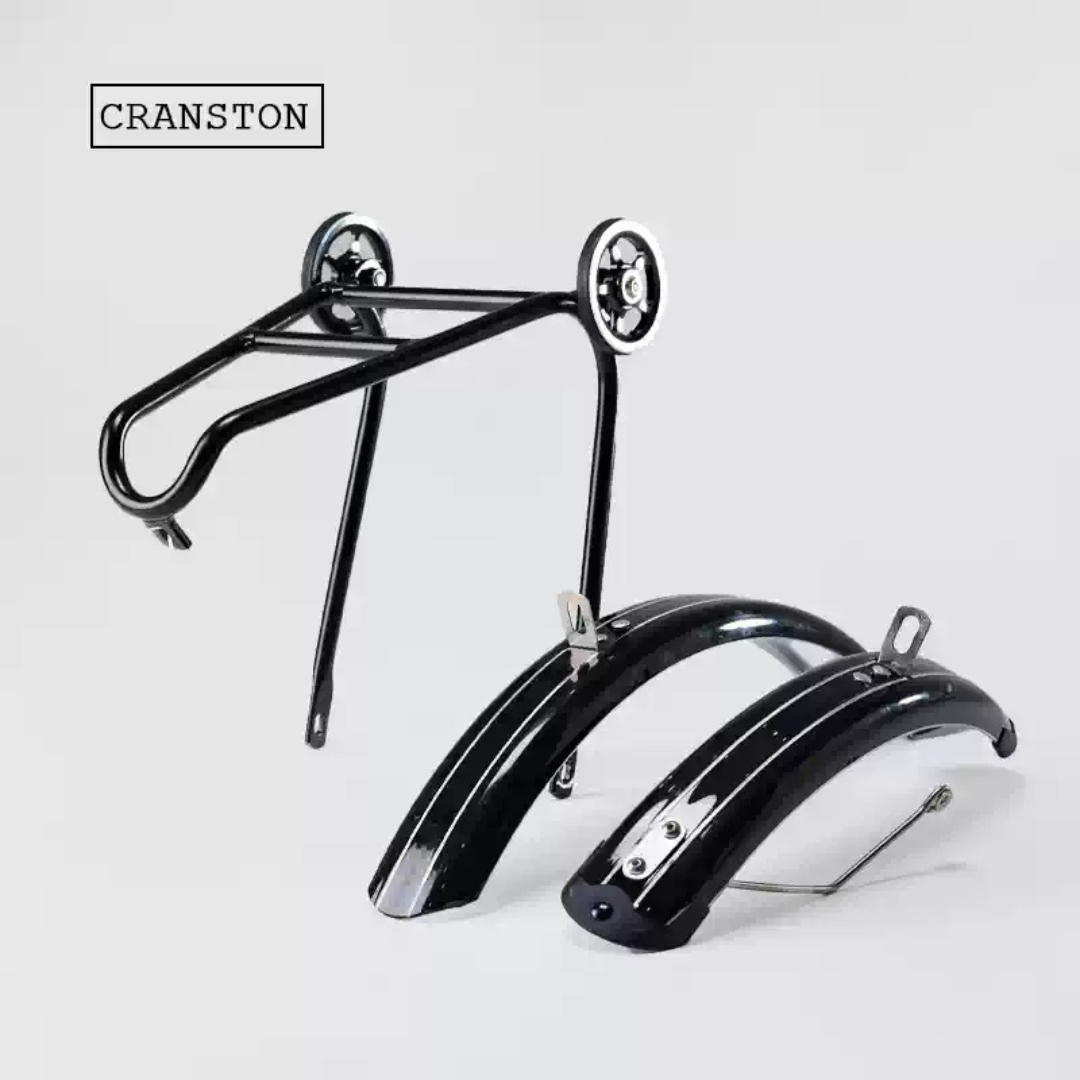 บังโคลนจักรยานพับได้ CRANSTON สำหรับ R9/R9MAX/S9/R20/R20MAX | ติดตั้งง่าย แข็งแรง น้ำหนักเบา
