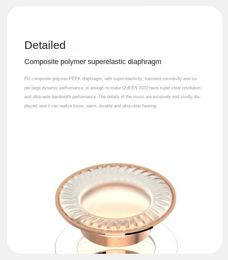 SuperTFZ QUEEN 2023 หูฟังแฟชั่นกระแสแรง สำหรับผู้รักเสียงเพลง ให้คุณภาพเสียงที่คมชัดเป็นพิเศษ ประกันศูนย์ไทย