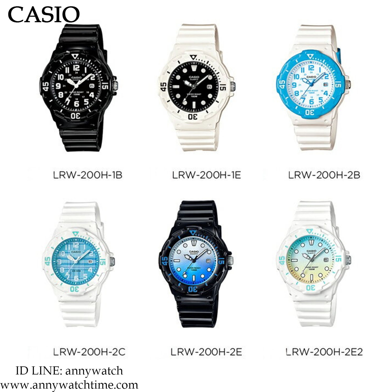 CASIO LRW-200H-4B