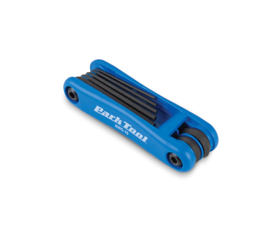 ชุดประแจหกเหลี่ยมพับได้ PARK TOOL รุ่น AWS-10 FOLD-UP HEX WRENCH SET