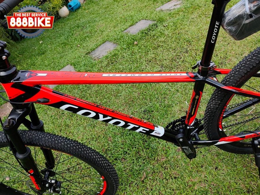 จักรยานเสือภูเขา COYOTE SKIPPER เฟรมอลู ล้อ 27.5, เกียร์ชิมาโน่ 24 สปีด ปี 2021