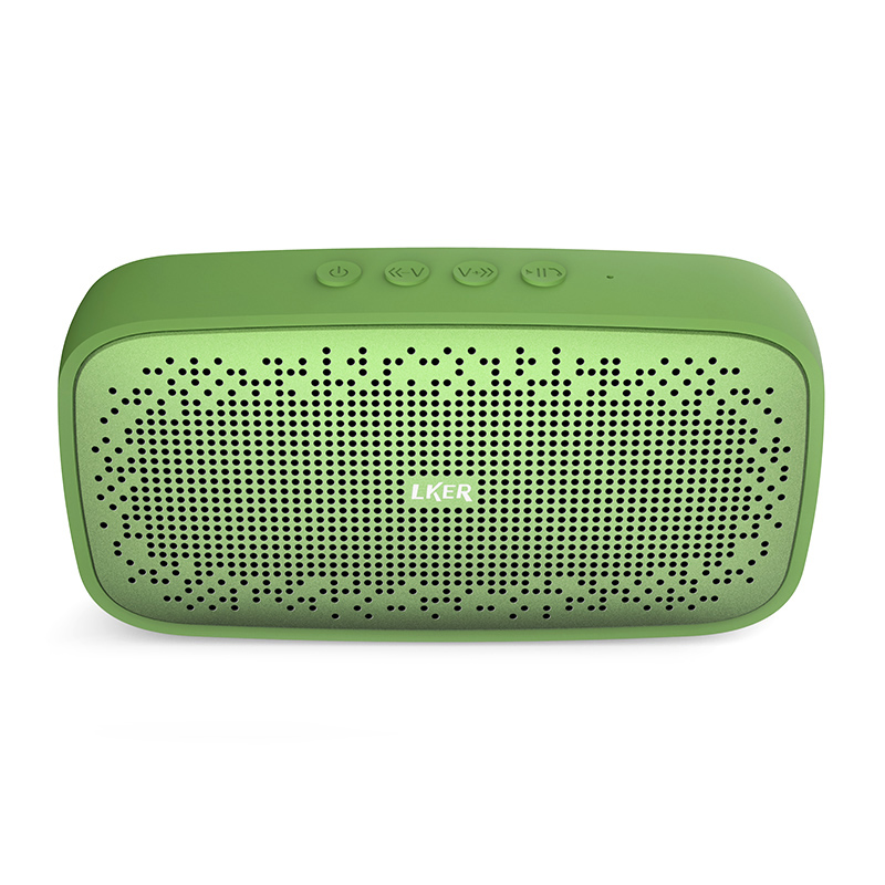 LKER LKS1 ลำโพงพกพาไร้สาย กันน้ำได้ รองรับ Bluetooth V4.0 มี 4 สี