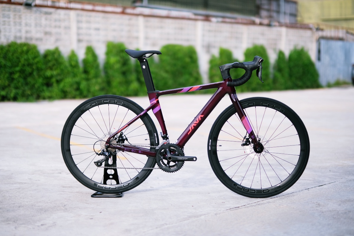 จักรยานไฮบริด JAVA AURIGA ชุดขับ DECA Shimano Sora 18 speeds เฟรมอลูมิเนียม ลบรอยเชื่อม 700c