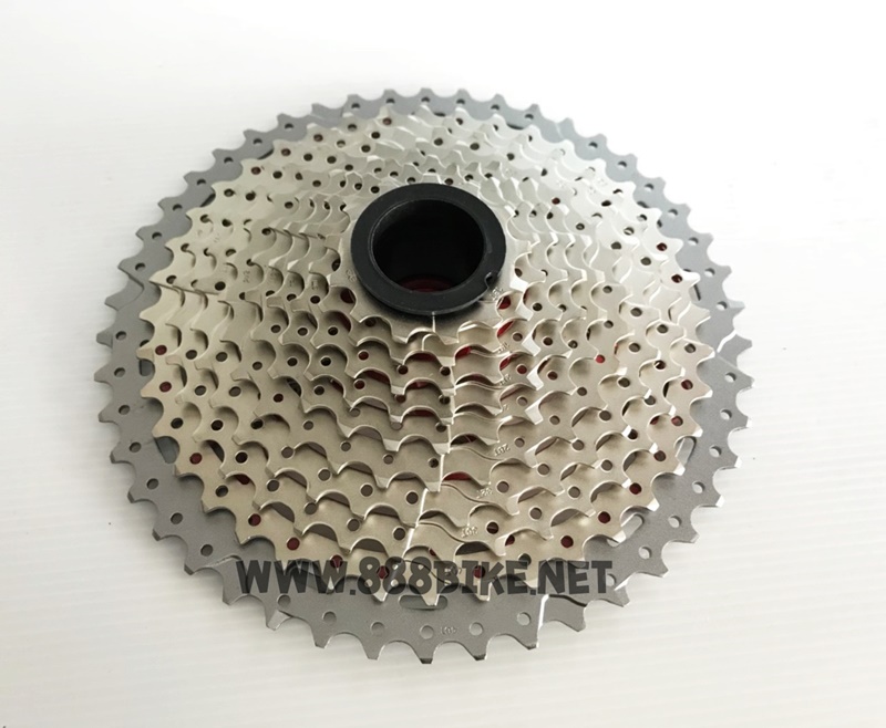 สเตอร์ SUNRACE ,CSMX8 MS 11-Speed Wide-Ratio Cassette,11-46T (แกนดำ)