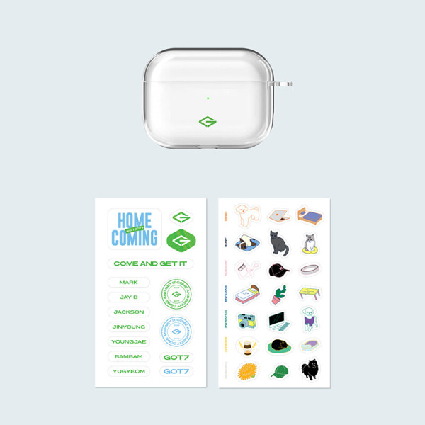 #GOT7 - 2022 FANCON OFFICIAL MD / Airpods Pro CASE DECO STICKER SET