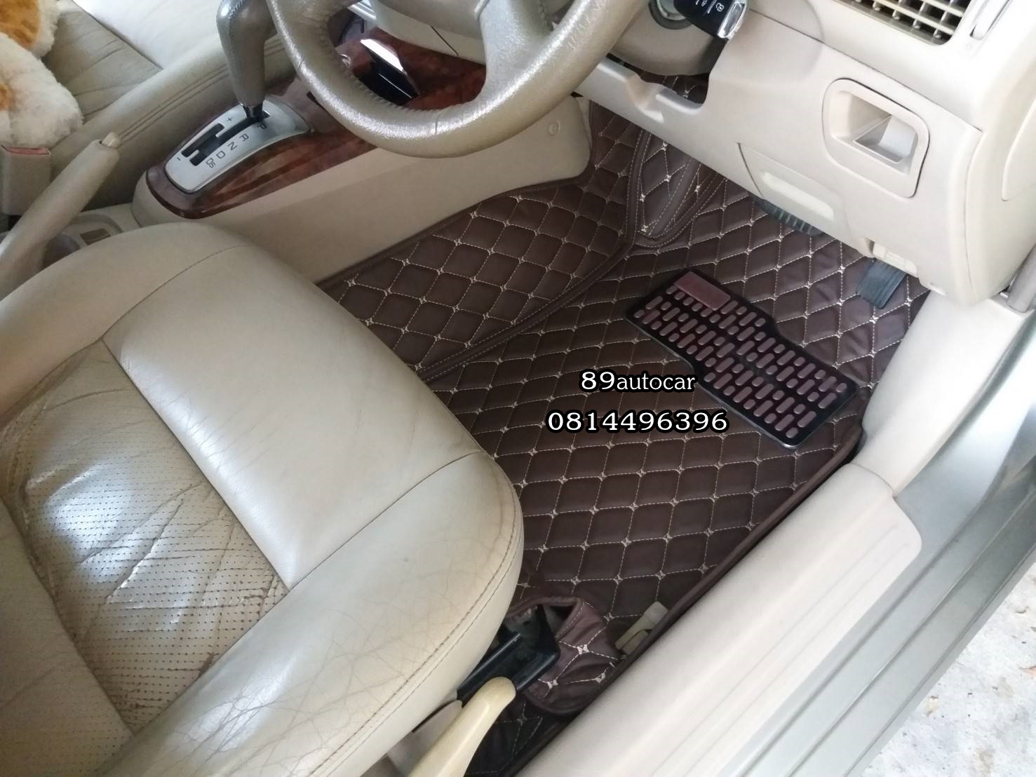 พรมปูพื้นรถยนต์ Mitsubishi Lancer Cedia & New Lancer เข้ารูป เต็มคัน