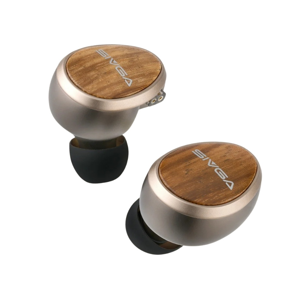 Sivga Nightingale Pro หูฟัง IEMs ไดรเวอร์ Planar บอดี้โลหะผสม แผ่นปิดหลังไม้ zebra ประกันศูนย์ไทย