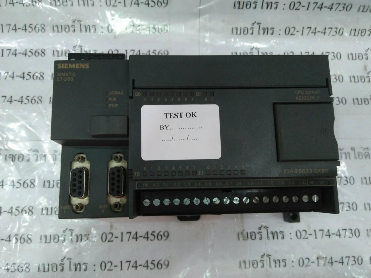 PLC “ SIEMENS ” รุ่น 6ES7 214-2BD23-0XB0