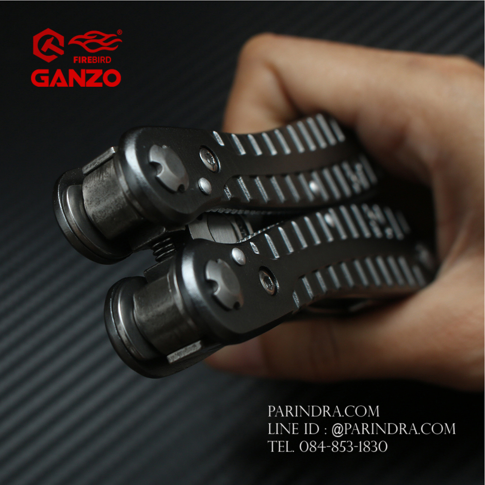 คีมอเนกประสงค์ Multi-Tools Ganzo รุ่น G105 สีเงินไทเทเนี่ยม ของแท้ 100%