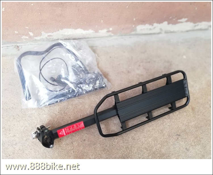 ตะแกรงท้ายจับหลักอาน KAIWAI Seatpost Rear Rack,KW102 ALLOY REAR CARRIER