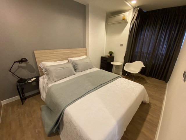 ให้เช่าคอนโด เอช ทู รามอินทรา 21 ห้อง 45 ตร.ม. 2 ห้องนอน เฟอร์ครบ แอร์ 3 เครื่อง ใกล้บิ๊กซี