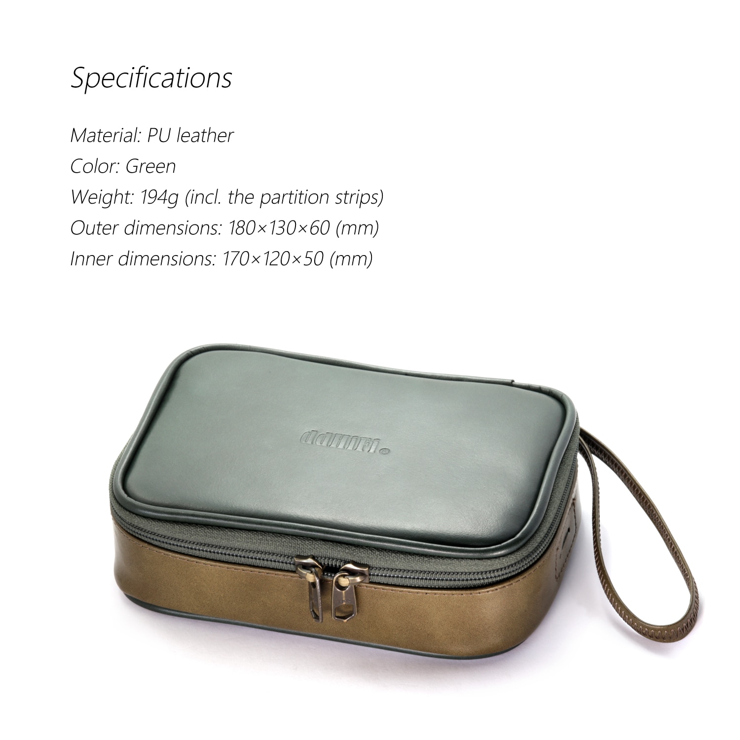 ขาย DD C2021G เคสหนังพกพาสำหรับ DAP, DAC, Amp ,หูฟัง