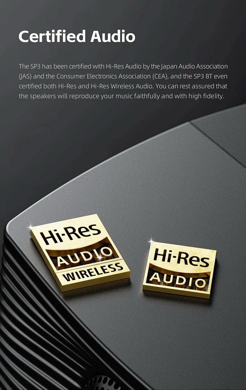 FiiO SP3 BT สุดยอดลำโพง Bluetooth Active Speakers ระดับ High Fidelity รองรับ LDAC, Dual Hi-Res ประกันศูนย์ไทย