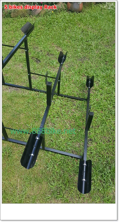 Pioneer ชั้นโชว์จักรยาน Bike DisPlay Stand สำหรับ จักรยาน 5 คัน (ปรับได้), P2095-5 ทำในไทย