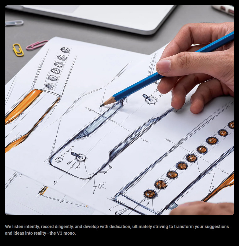 Fosi Audio V3 Mono Amplifier ตั้งโต๊ะ Class D ชิป TI TPA3255 ทรงพลัง เปลี่ยน OpAmp ได้ ประกันศูนย์ไทย