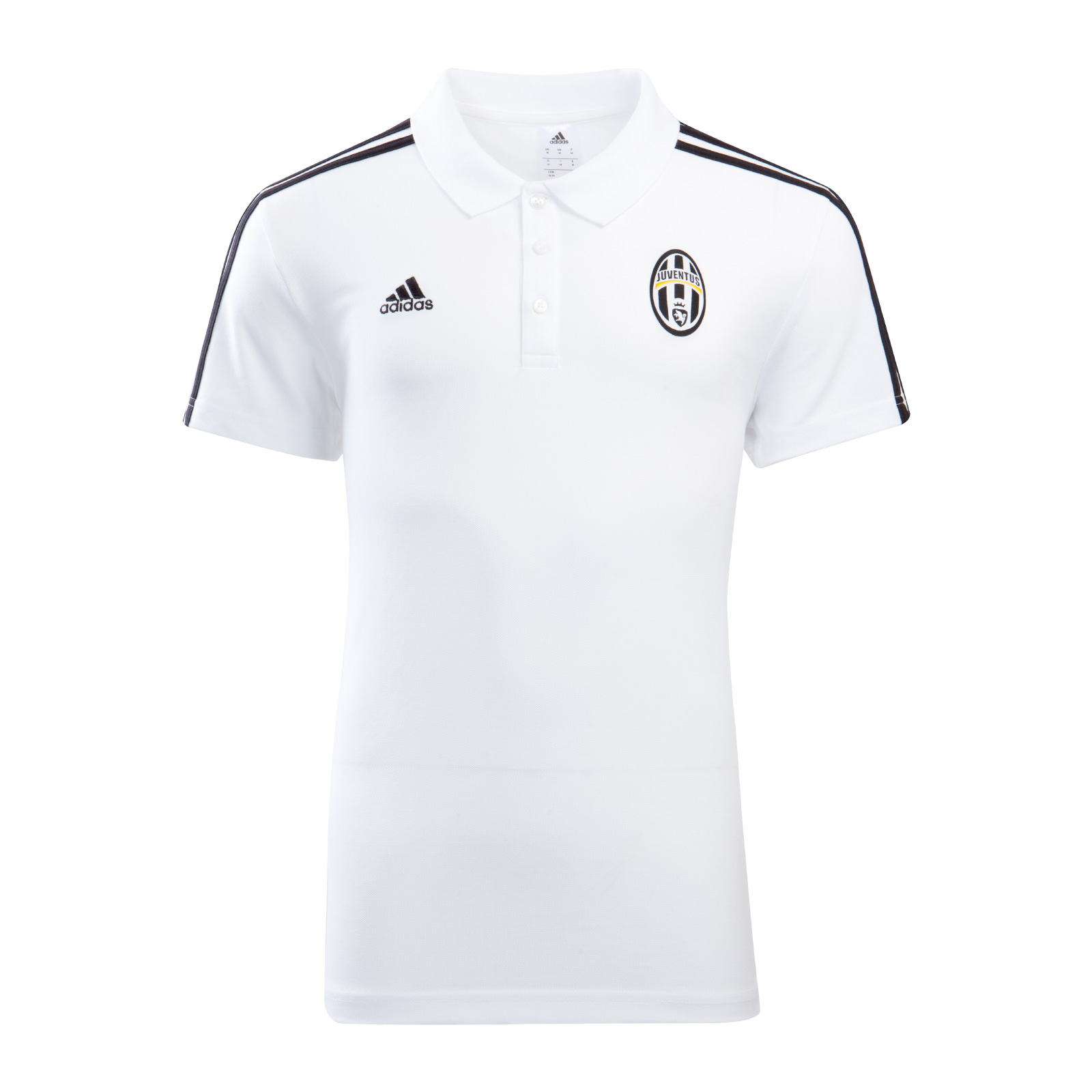 เสื้อโปโลยูเวนตุสของแท้ adidas Juventus 3 Stripe Polo White