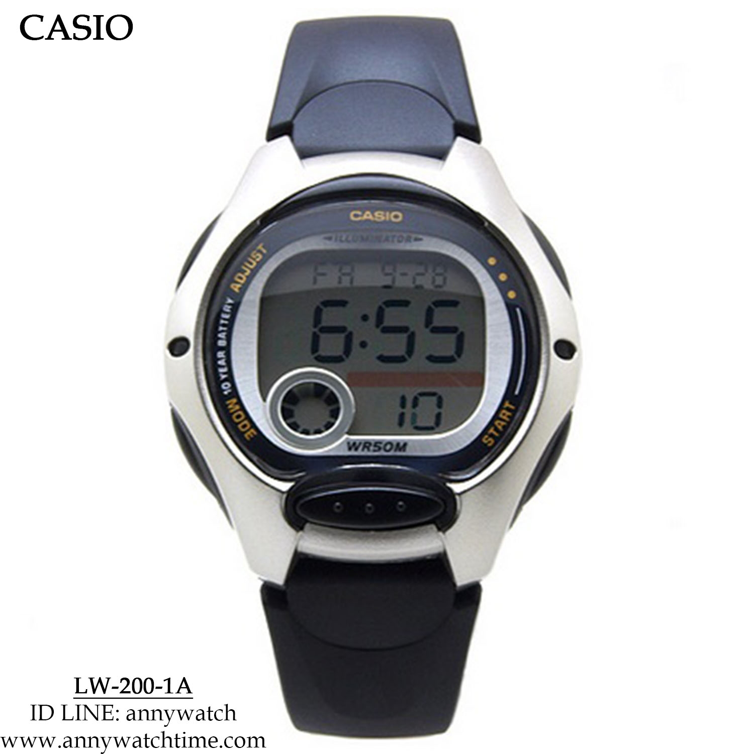 CASIO LW-200-1A