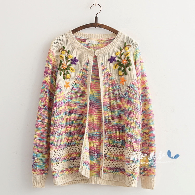 เสื้อคลุมไหมพรมนุ่ม L.F.K