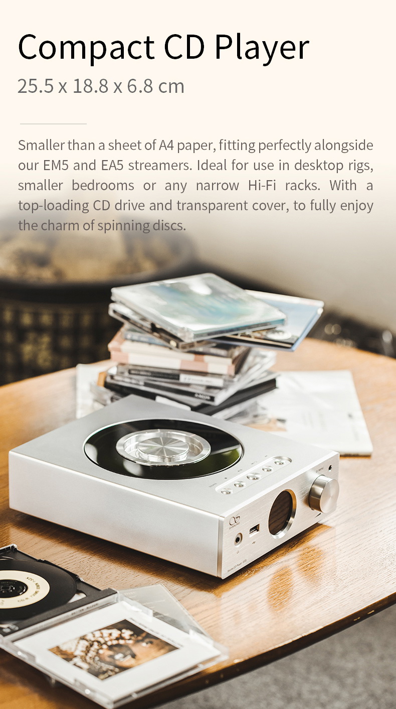 [PreOrder เท่านั้น] Shanling EC3 เครื่องเล่น CD ตั้งโต๊ะ ระดับเรือธง ประกันศูนย์ไทย