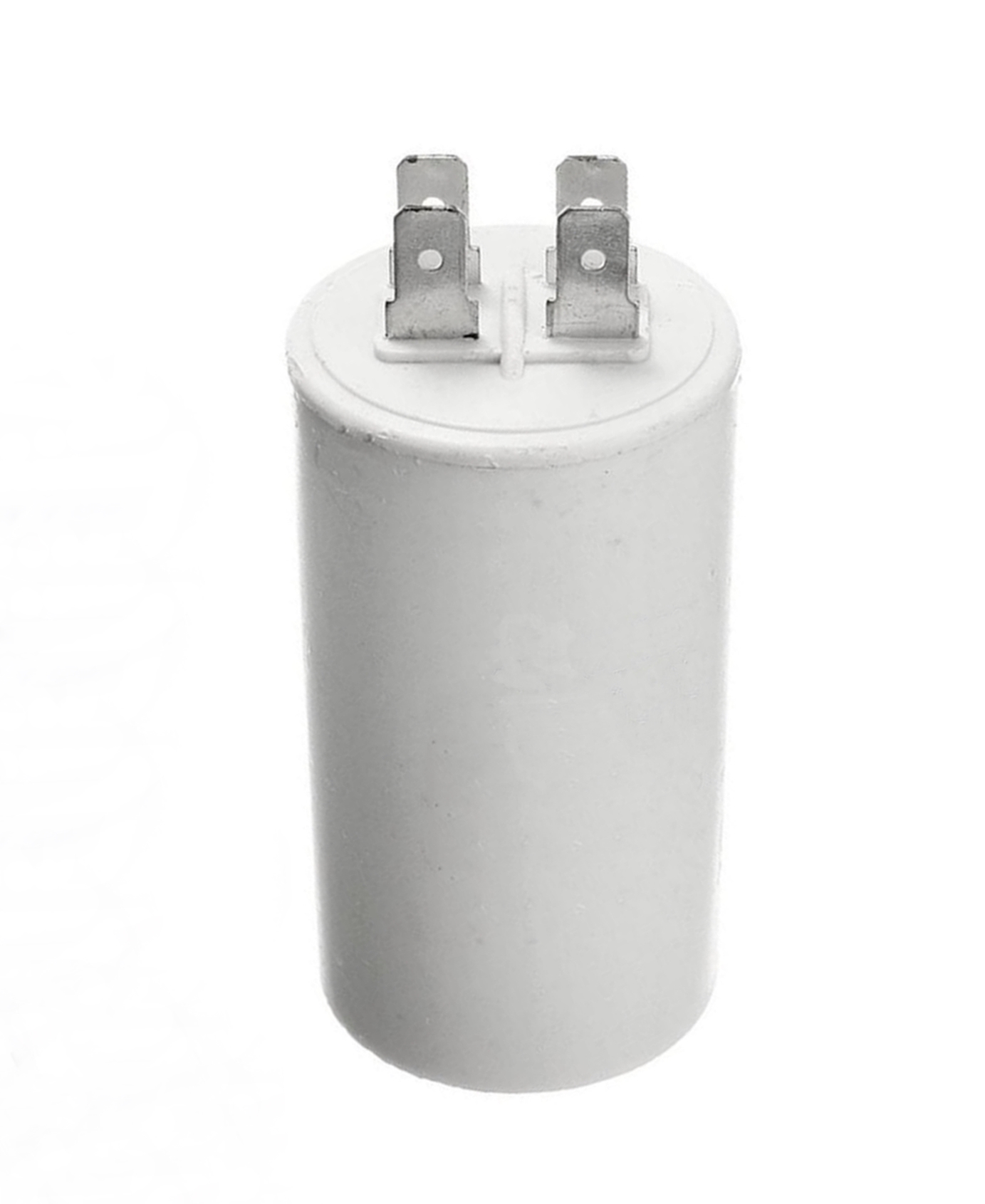 ฟิล์มคาปาซิเตอร์ CBB60 7.5uF 450V แบบขาเสียบ ใช้งานสำหรับ พัดลม , มอเตอร์ไฟฟ้า , ปั๊มน้ำ