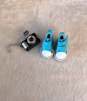 รองเท้าตุ๊กตา (แบบมีเชือกผูก/แถบกาว) สำหรับตุ๊กตา 15-20 cm.