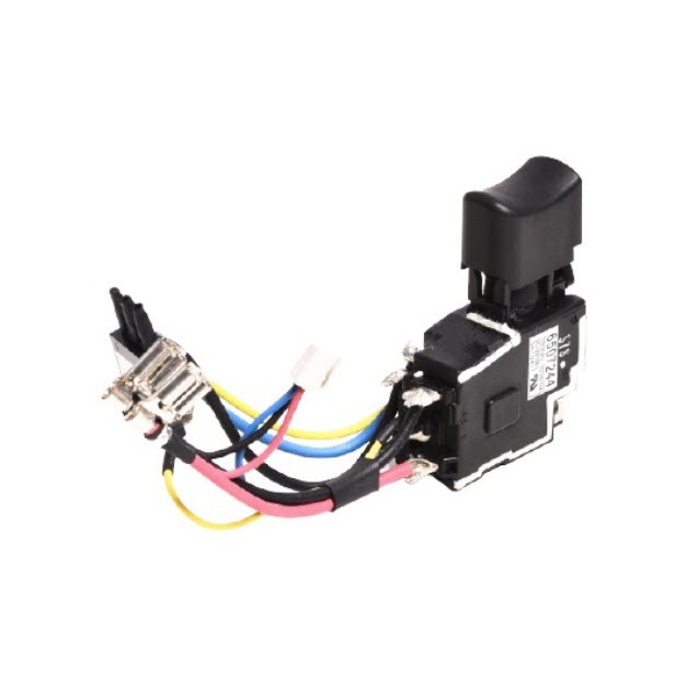 สวิทช์ สว่านเจาะกระแทกไร้สาย Makita มากีต้า DHP458, DDF458RFT [#6] Pn.650724-4 (แท้) ##(*)