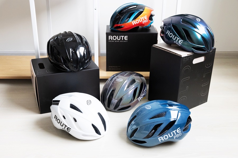 หมวกจักรยาน ROUTE PRO HELMET รุ่น TS-42 Asian Fit NEW2025