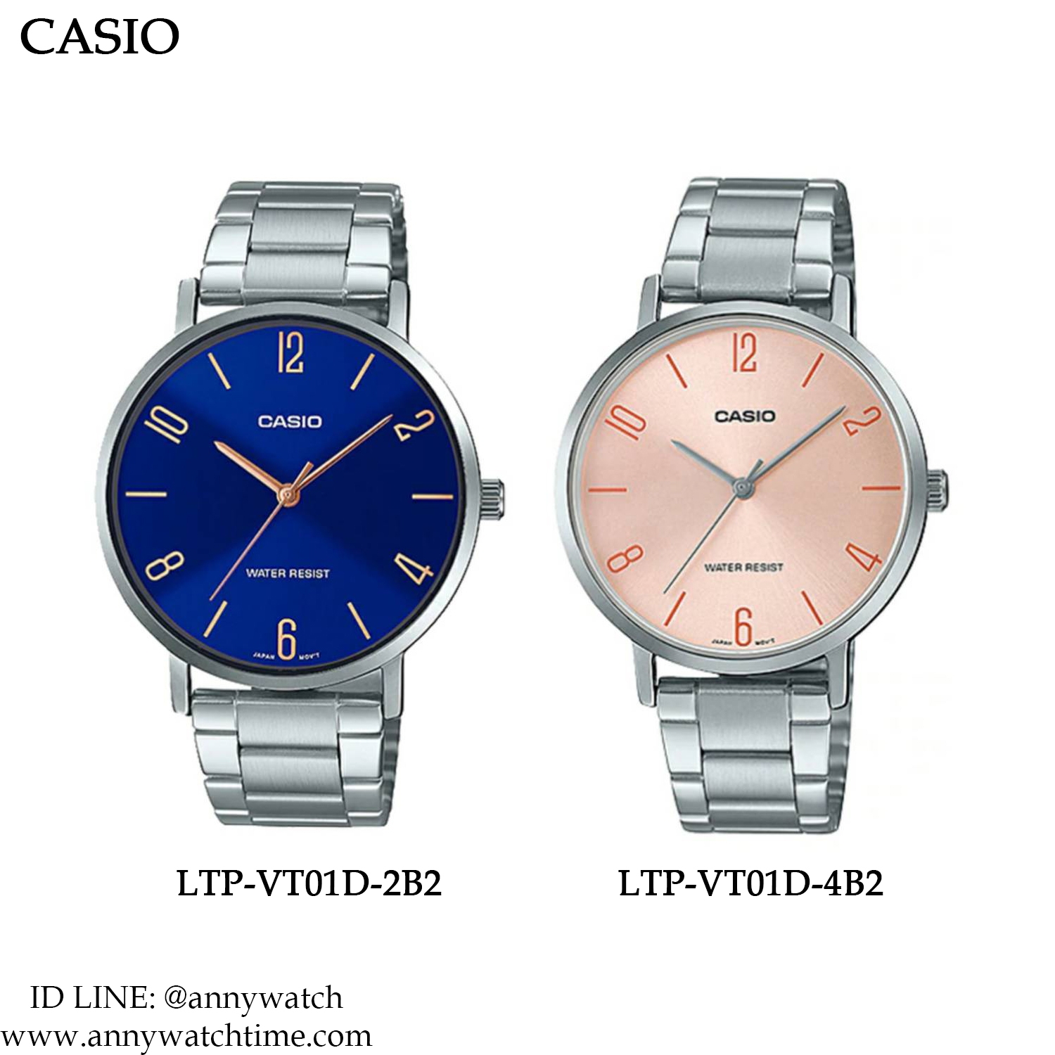 CASIO LTP-VT01D-2B2