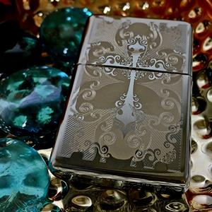ไฟแช็ค Zippo 29231 แท้ ไม้กางเขนแห่งศรัทธา " Zippo Vintage Filigree Pattern, High Polish Chrome" แท้นำเข้า 100%