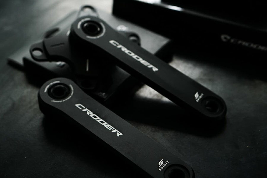 ขาจานหน้าแบบโมดูลาร์ CRODER SPIRIT CRANK ARM AL7075-T6 Made in Taiwan