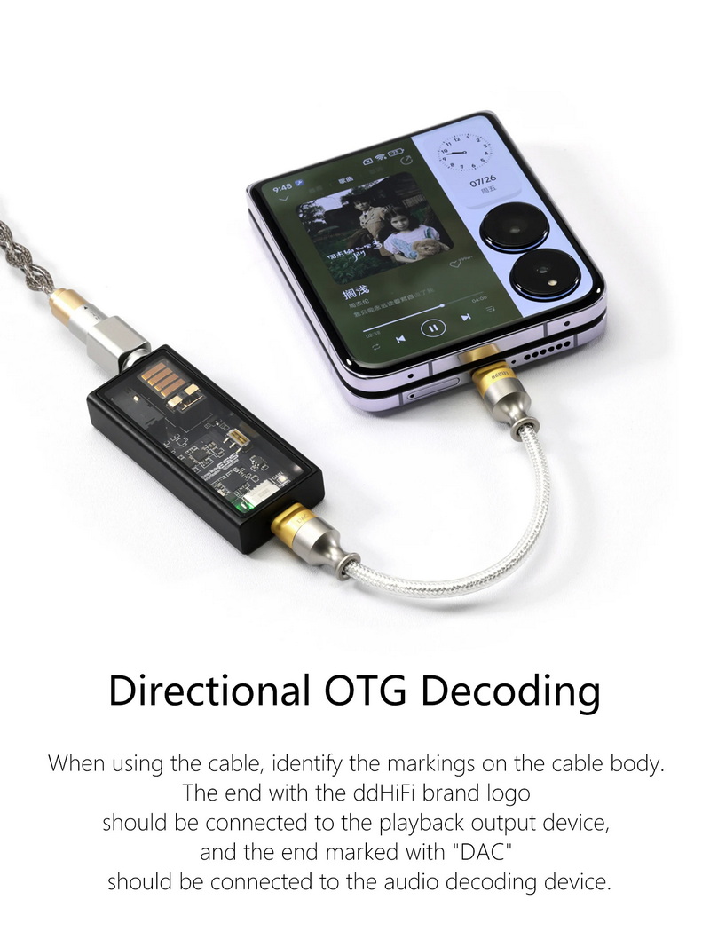 DD TC05M2 สายดาต้าส่งข้อมูล TypeC to TypeC OTG แบบทางเดียว ประกันศูนย์ไทย